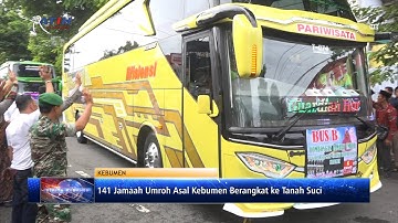 141 Jamaah Umroh Asal Kebumen Berangkat ke Tanah Suci