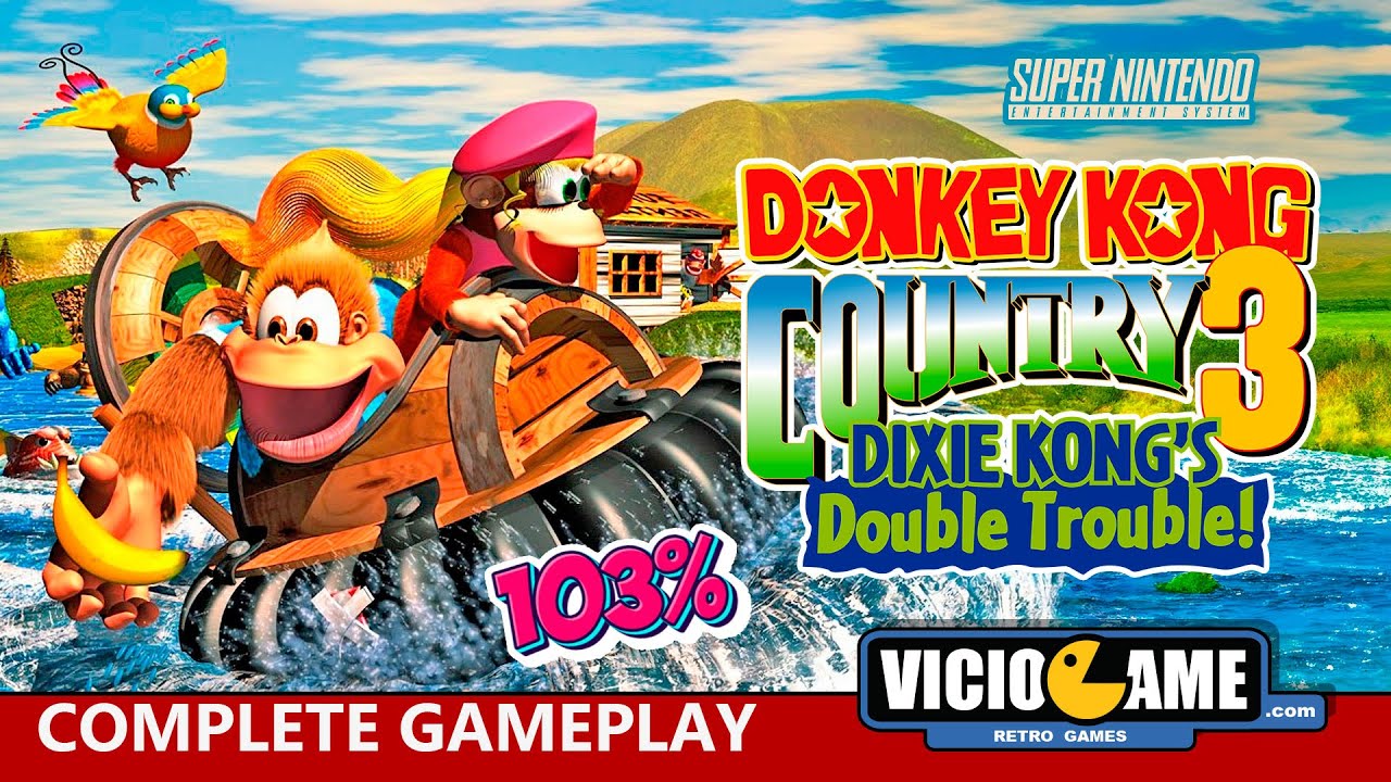 Donkey Kong Country 3 : Dixie Kong's Double Trouble (RARE, 1996