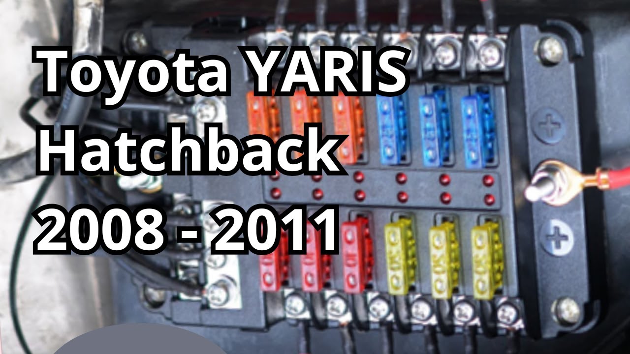 Fuse Box Diagram: Toyota YARIS Hatchback 2008