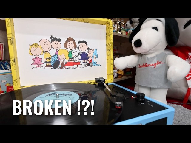 Broken!?! Fixing a Peanuts Cruiser Turntable by Crosley