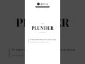 Learn English: What is Plunder? | Vocabulary Shorts