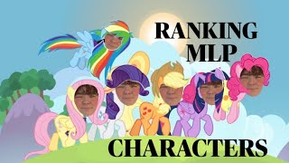 RANKING MLP CHARACTERS ON A TIER LIST