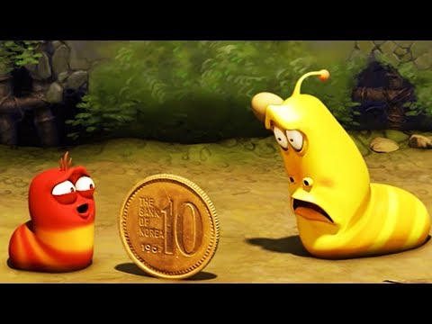 LARVA - COIN TOSS | Larva 2017 | Cartoons | Comics | Larva Cartoon | LARVA Official