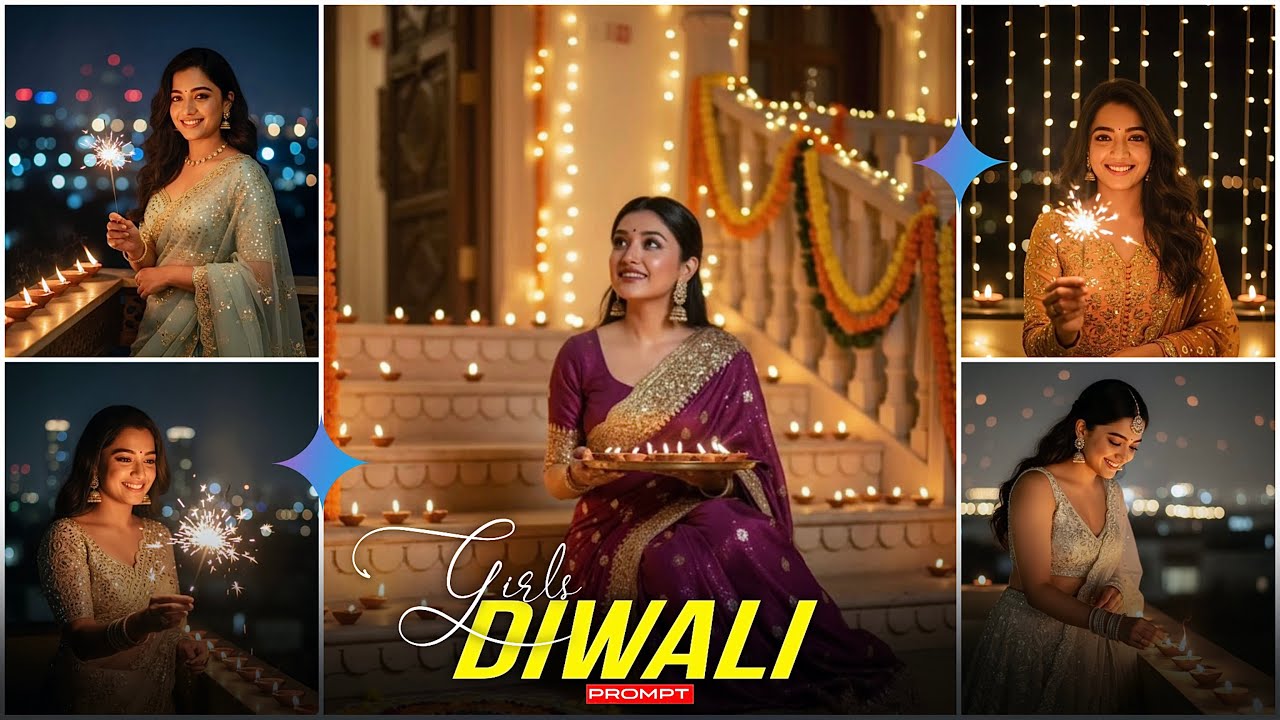 Viral Girls Diwali Ai Photo Prompt Tutorial | Ai Photo Making | Rahul Royzzz