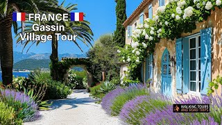 Explore Gassin  A Relaxing French Village Tour in 4k video  visit Provence, France