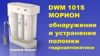 Ремонт Аквафор Морион DWM101S (ремонт гидроавтоматики)