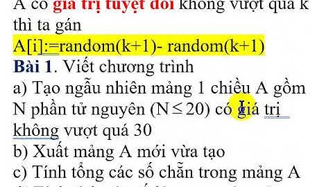 Bài tập thực hành 3 tin học 11