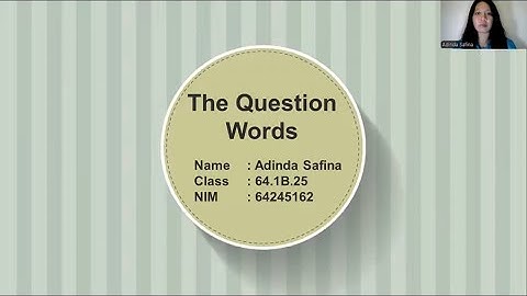 PROJECT 1 BAHASA INGGRIS DASAR | UNIVERSITAS BINA SARANA INFORMATIKA