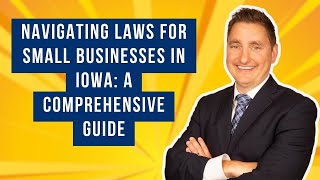 Navigating Laws for Small Businesses in Iowa: A Comprehensive Guide by Learn About Law 11 views 8 days ago 3 minutes, 23 seconds