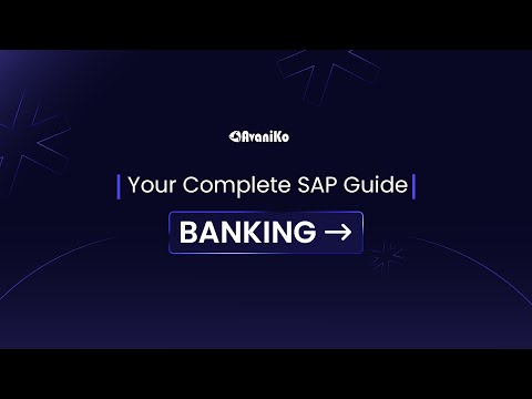 SAP Business One Banking Module Training | Step-by-Step Guide - video from Avaniko Technologies