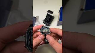 Casio A168WA-1 Unboxing