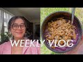 WEEKLY VLOG: what I eat, yoga, trader joes grocery haul, my 5 day fitness challenge