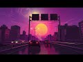 Cyberpunk Night Drive Neon City Sunset Futuristic Ambient Music