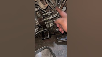 2L new model engine Diesel pump and nozzle pipe line direction #frontiermotorsworkshop #fmw #repair