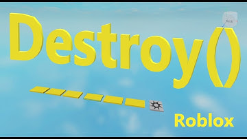 How to Destroy Parts on Touch (Roblox Studio Tutorial for New Beginners Series) (N036)
