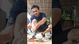 Removing Severe Impurity from Sandals