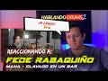 Baterista Reacciona: Fede Rabaquiño - Mana - Clavado en un Bar Cover |  Hablando Drums S.2 E.54