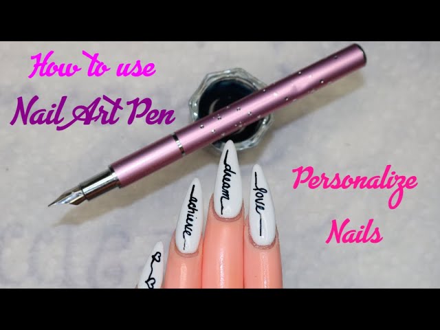 How Can Use Nail Art Pen 