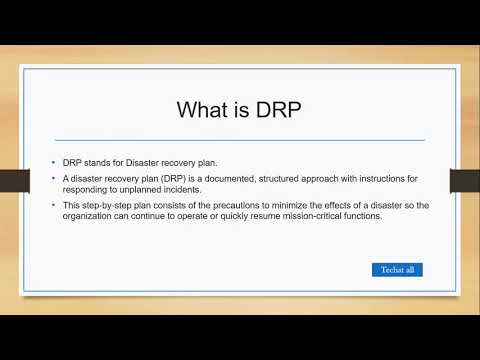 וִידֵאוֹ: מה המשמעות של DRP?