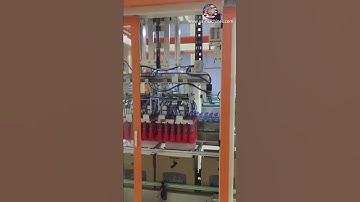Water bottle pure water bottle robot hand cartoning machine bottle encasing line with carton feeding
