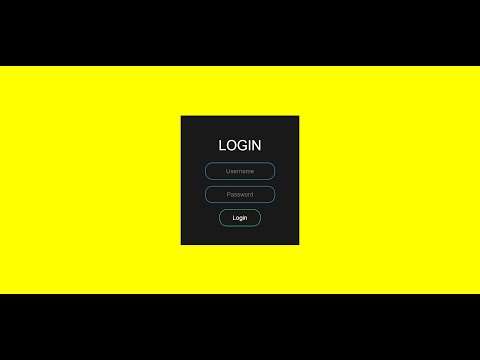 How To Create Login Form In Html and Css | Login Form Designing |   Advance Css designing