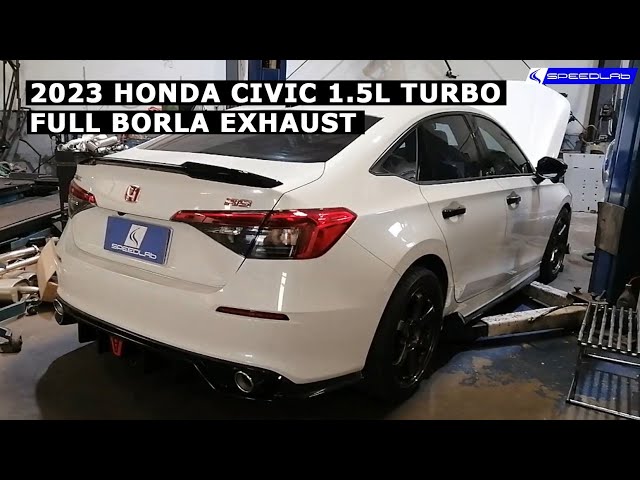 XL TURBO EXHAUST WHISTLE VS. TURBO CIVIC! 