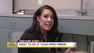 What to do if your pipes freeze?