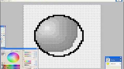 How to make a smiley emoticon (paint.net)