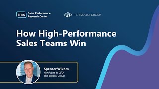 New Research: How High-Performance Sales Teams Win