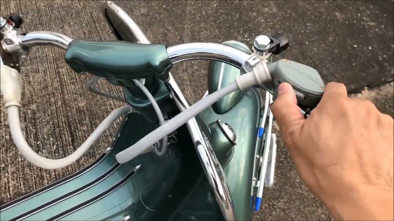 Review Vespa 1953 ฺBy vespakung shop (เวสป้าแฮนด์แป้ป)
