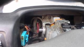 How to fix the steering wheel column Chevy cavalier 95