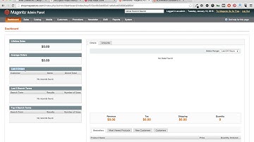 Magento Tutorial #2 - What is Magento and A Review of the Magento Dashboard