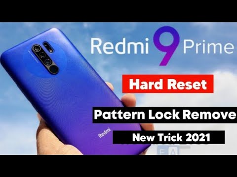 Redmi 9 Prime Pattern Lock Remove | Mi Redmi 9 Prime M2004J19l Hard Reset | New Solution 2021