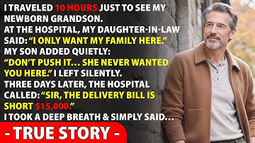 My Daughter-In-Law Kicked Me Out When My Grandson Was Born“We Want Family Only”—They Never Imagined…