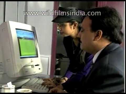 Introduction of weather information websites in India in olden days