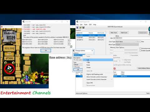 How to CheatEngine : Find Base Address Part 1