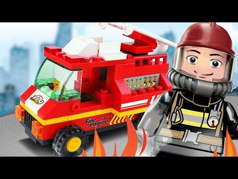 Конструктор Sluban: Город - Пожарная машина [КОПИЯ LEGO]