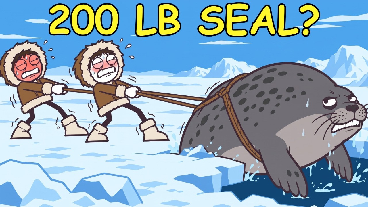 Why Do Inuit How Did Ancient Inuit Hunt A 200 Pound Seal For Family Dinner? - YouTube