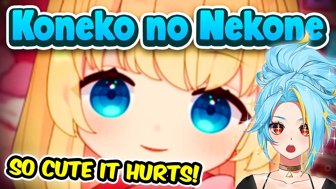 IS THIS THE CUTEST JAPANESES VTUBER!!?? |  Nekone Reaction ❤️🩵