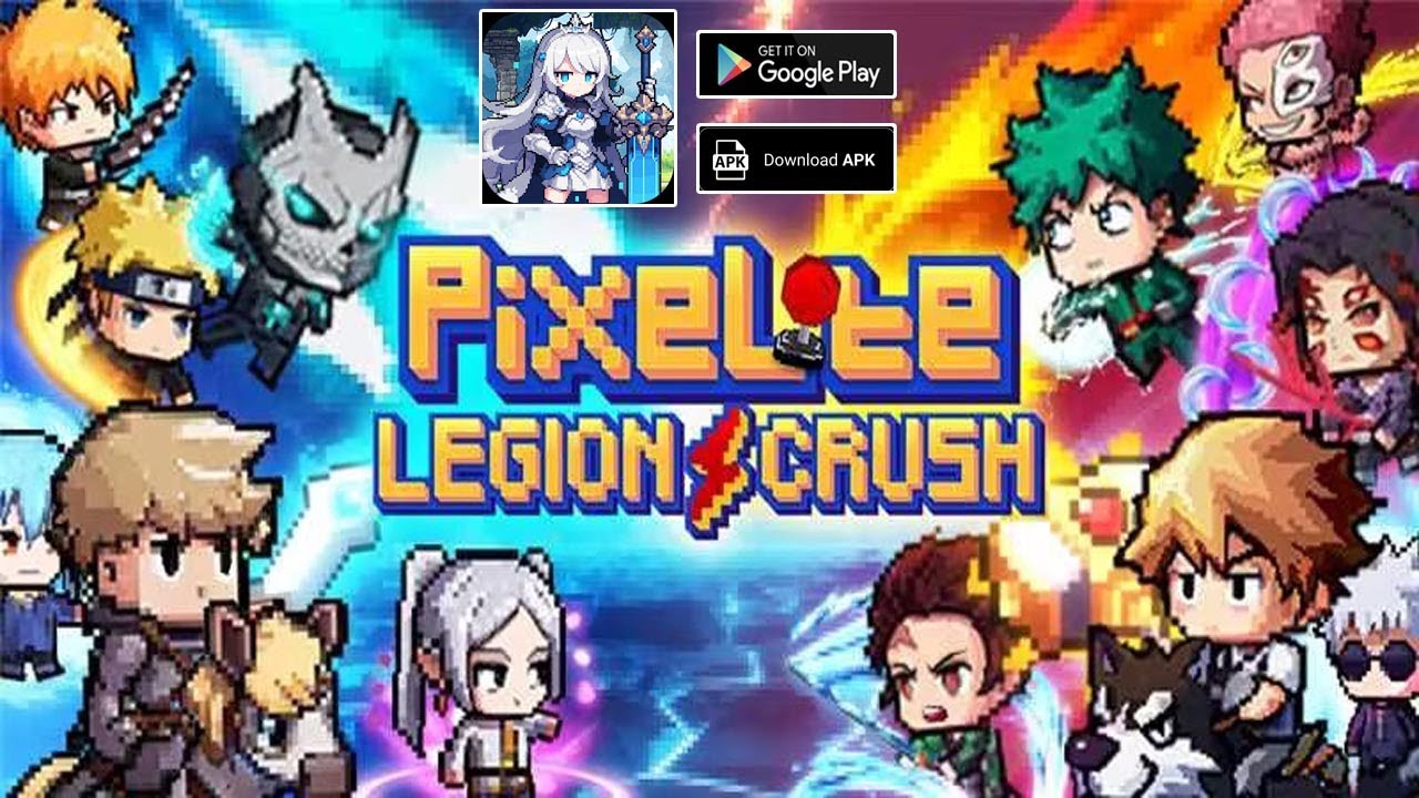 Pixelite Legion Crush Gameplay - RPG Android
