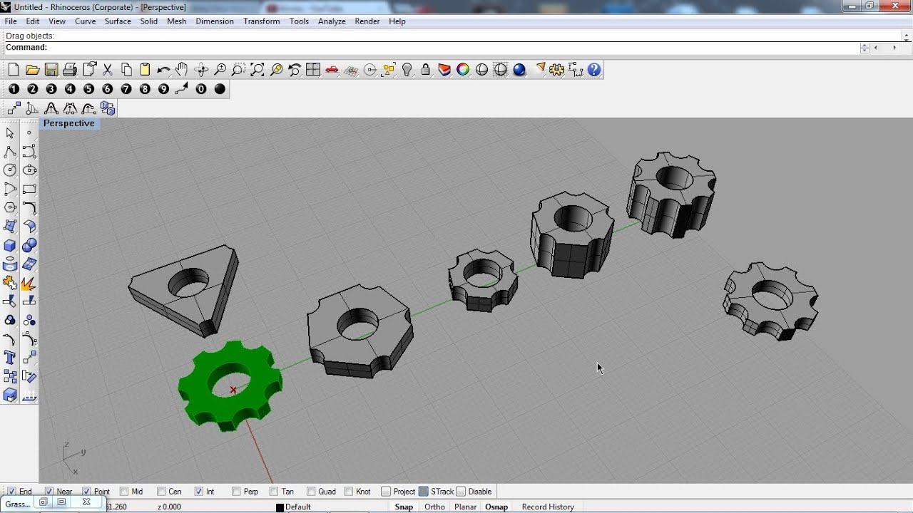 grasshopper 3d - 01 - YouTube