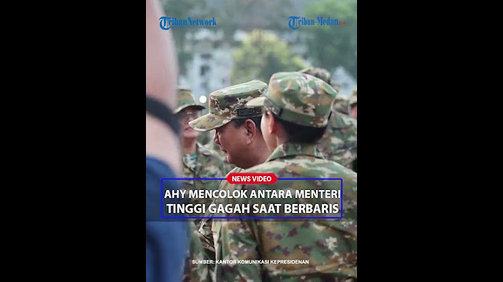 TERSOROT AHY GAGAH Diantara Para Menteri Saat Berbaris Digembleng Prabowo di Akmil, Ada Jenderal!