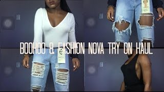 BOOHOO & FASHION NOVA TRY ON HAUL