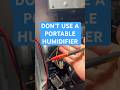 Don’t use a portable humidifier before watching this #hvac #howto #humidifier #diy #airconditioner