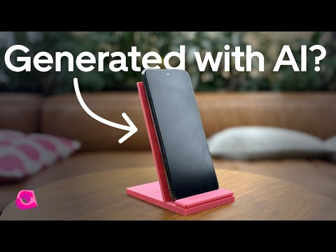 How To Make a $0.16 iPhone Dock with AdamCAD AI 3D Modeling - video from MakerSpace