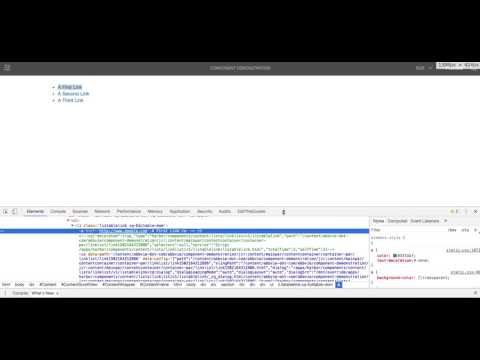 Link List Component Usage (v1)
