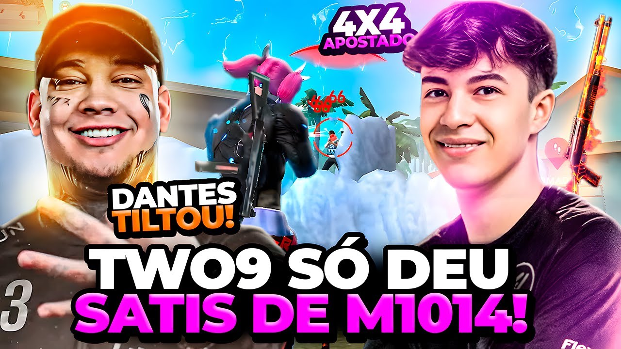 O REI DA M1014 SE CHAMA TWO9!!! ELE SÓ DEU SATIS NO TIME INTEIRO DO DANTES! 4X4 APOSTADO! FT MANOMAX