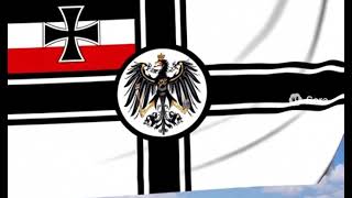 German Kaiser Reichskriegsflagge (1903-1919) image turned into a GIF waving Flag by Sora AI