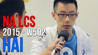 NA LCS 2015: Hai "I want us to keep improving and getting better"