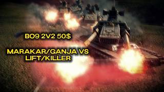 C&C Generals Zero Hour 2v2 50$ BO9 - Marakar/Ganja vs Excal/Lift